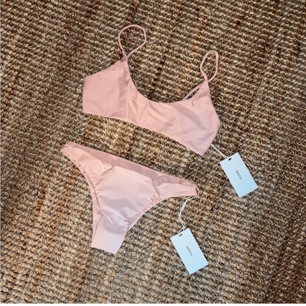 MIKOH Hermosa Basic Scoop Top Size S